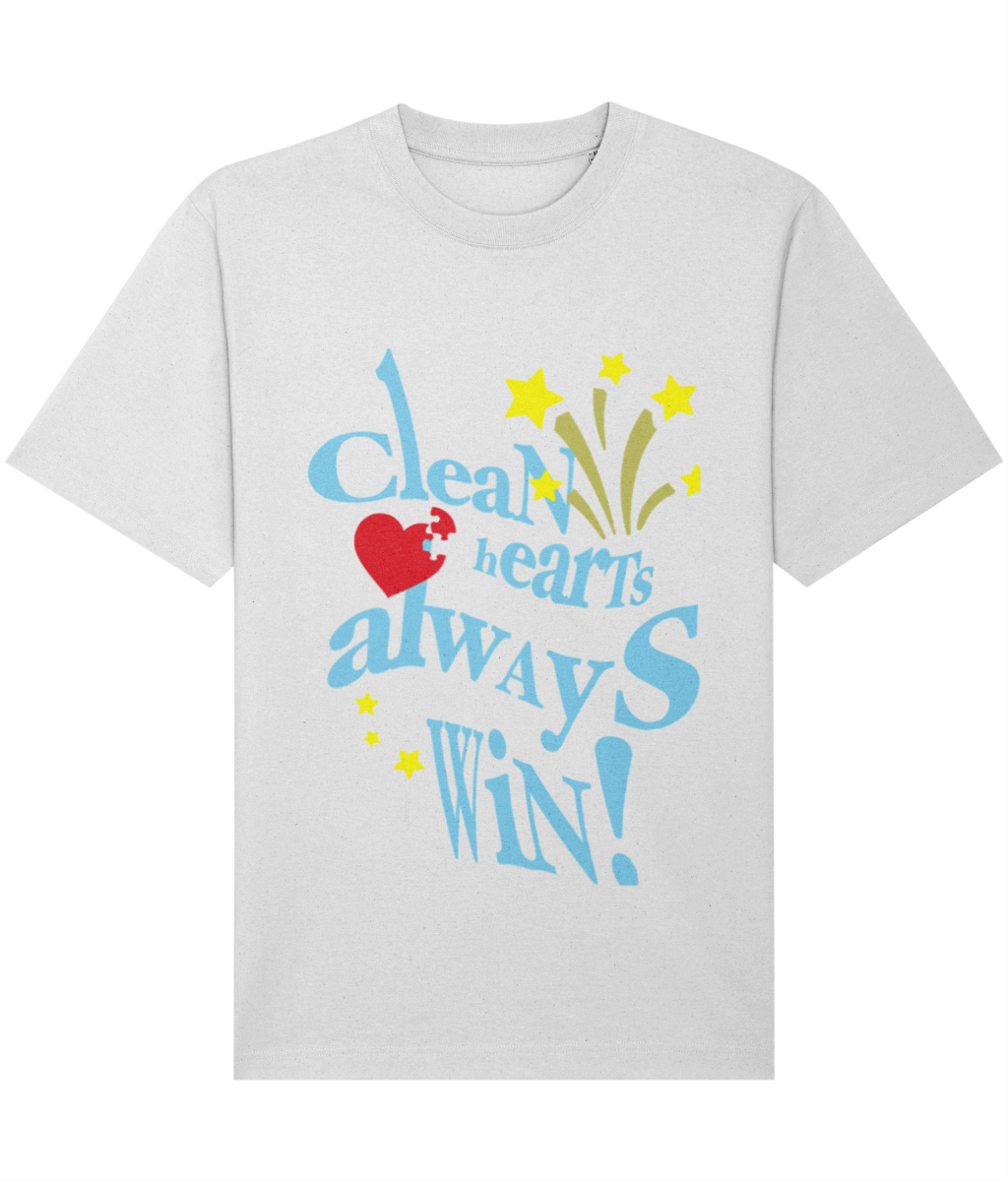 Clean Hearts Always Win T-shirt