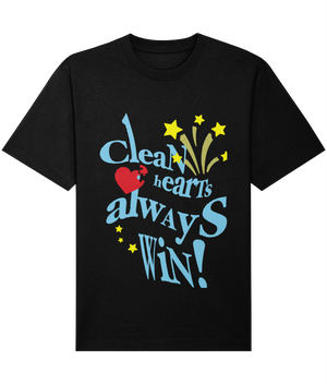 Clean Hearts Always Win T-shirt